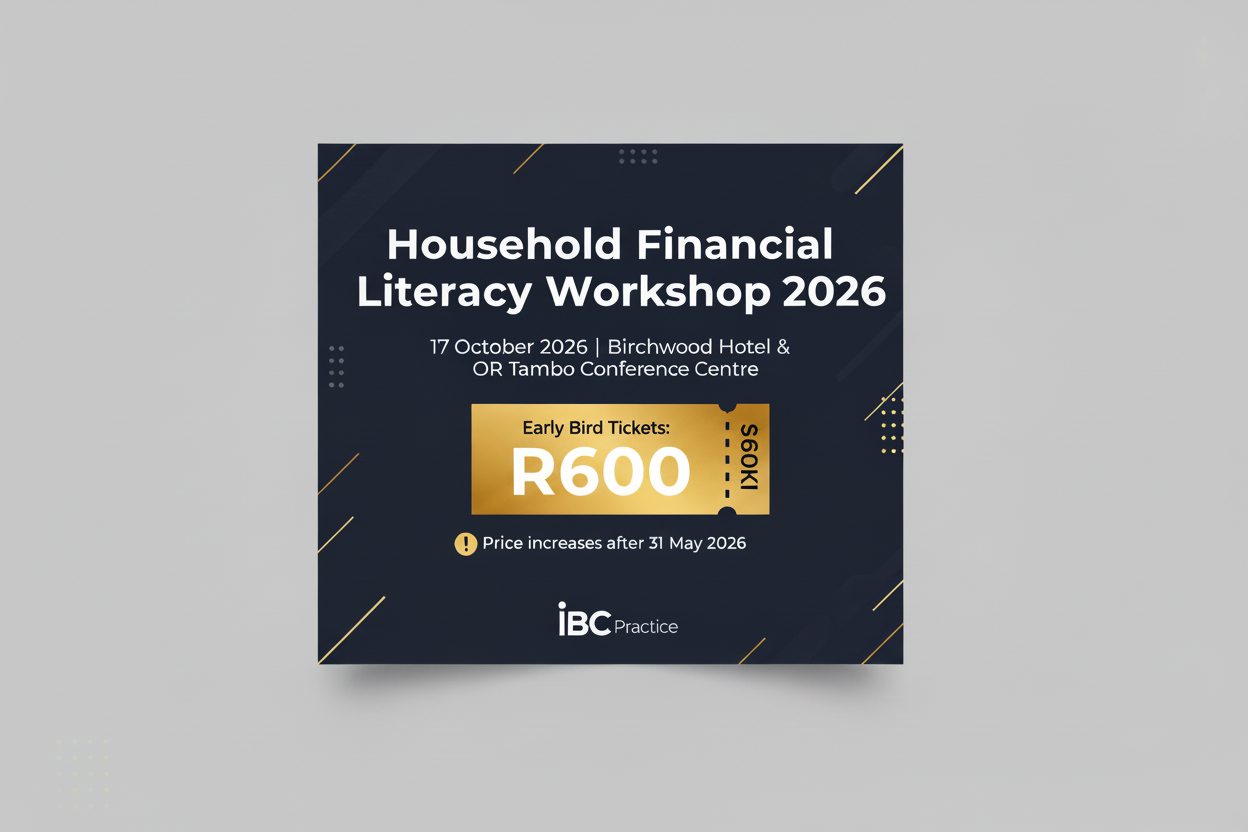 Household Financial Literacy Workshop 2026 - IBC Practice